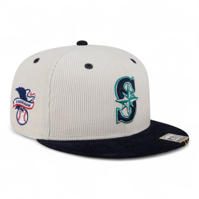 Seattle Mariners Two Tone Corduroy with Hat Clip New Era 59FIFTY