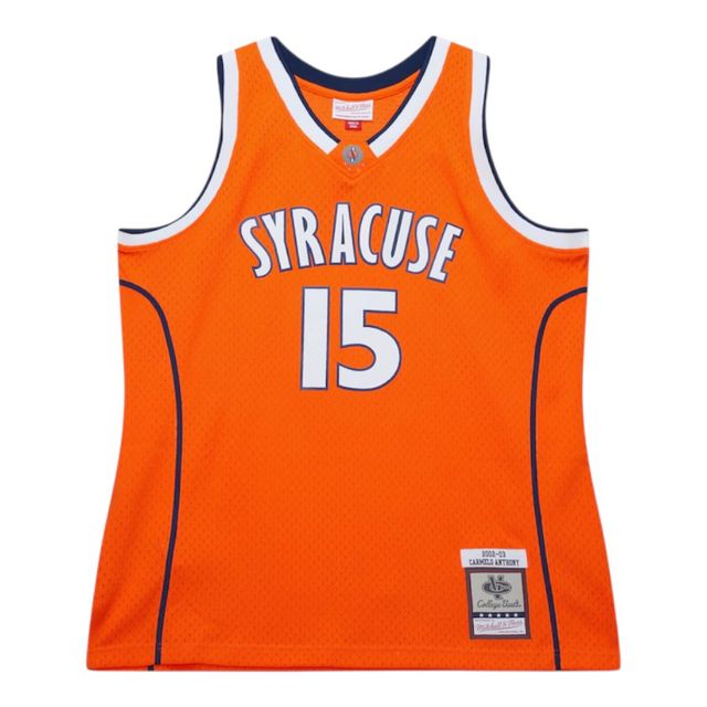 人気便利グッズ Syracuse Orange Carmelo Anthony 2002-03 Mitchell & Ness ウェア