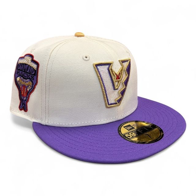 Arizona Diamondbacks Chrome and Purple 1998 Inaugural Patch Gray