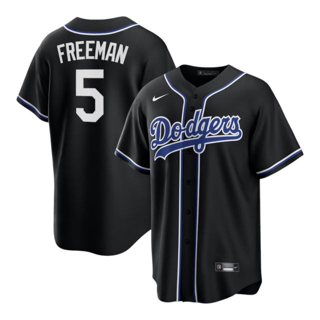 Los Angeles Dodgers Freddie Freeman Black and Royal Blue 
