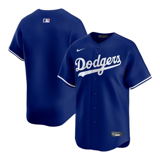 Los Angeles Dodgers Royal Blue Alternate Blank Nike Limited Player