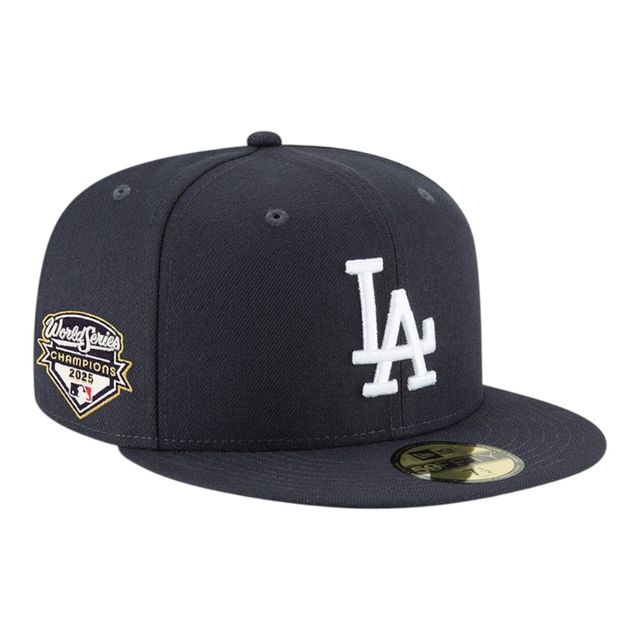 2025年 World Series キャップ 59FIFTY ドジャース Los Angeles Dodgers 2025 World Series Champions Storm Gray 59FIFTY