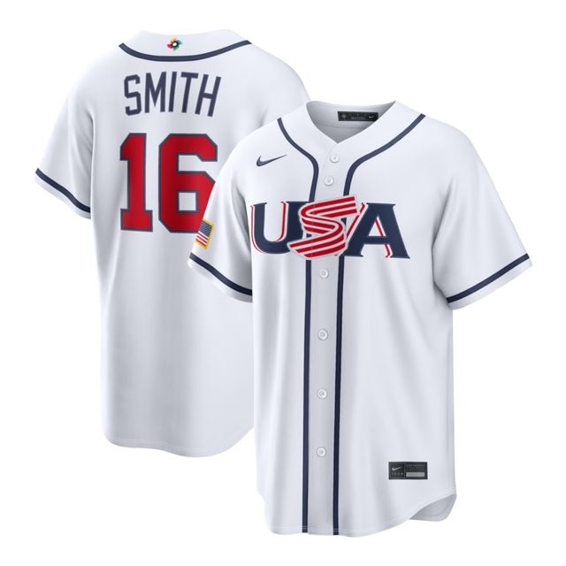 WBC 米国代表ユニホームUSA Jersey SMITH 16 c9cda095c3455fda7b1740372e4e35