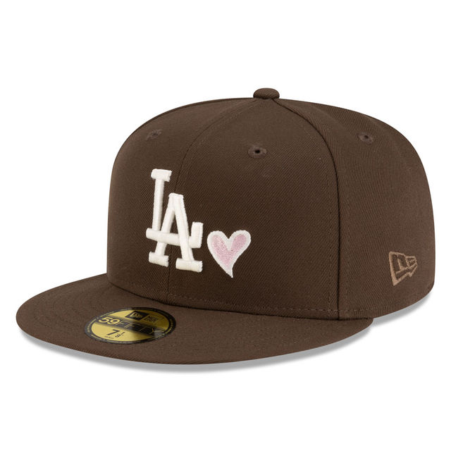 era 59fifty fitted hat dodgers breast cancer hat
