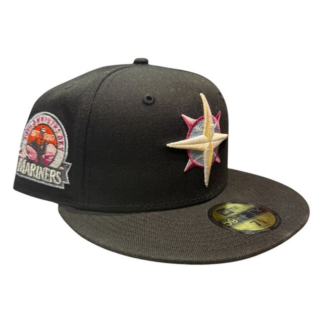 Seattle Mariners Black 30th Anniversary Patch New Era 59FIFTY