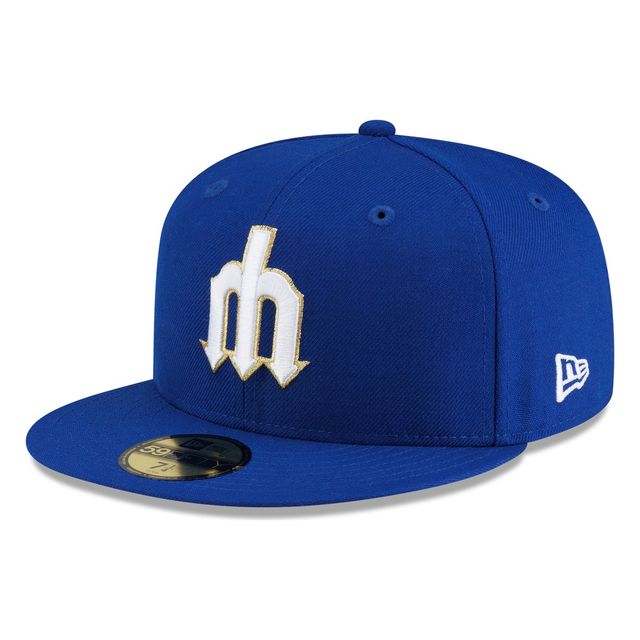 Seattle Mariners Royal Blue Cooperstown Trident New Era 59FIFTY