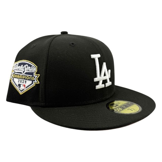 NEW ERA LA Dodgers キャップ 波刺繍 ブラック deaa13313f94eea0486b310147c50a