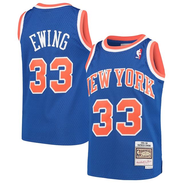 Youth New York Knicks Patrick Ewing Mitchell & Ness 1991-92