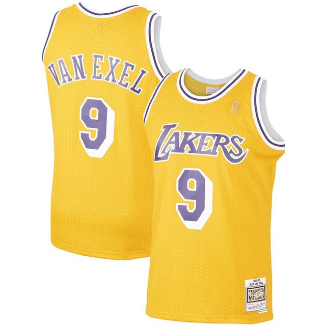 Los Angeles Lakers Nick Van Exel Mitchell & Ness 1996-97 Hardwood