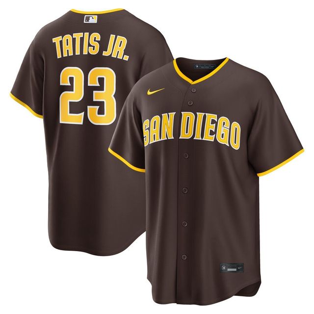 San Diego Padres Fernando Tatis Jr. Nike Brown Alternate Replica