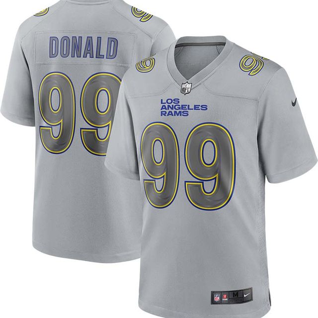 【L】NFL ナイキ ロサンゼルスラムズ アーロンドナルド ゲームジャージ L】NFL ナイキ ロサンゼルスラムズ アーロンドナルド ゲーム