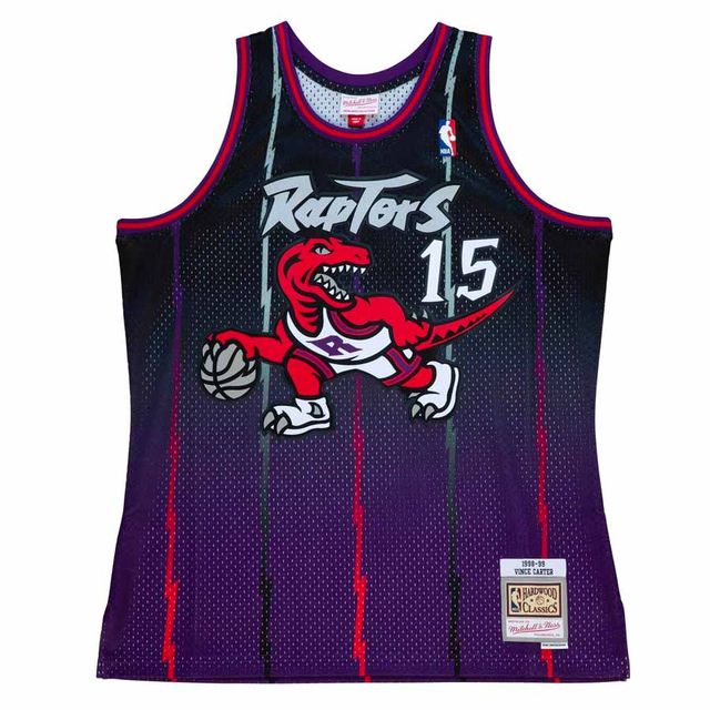 Toronto Raptors Vince Carter Mitchell & Ness 1998-99 Hardwood