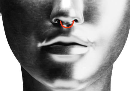 Position Septum Piercing