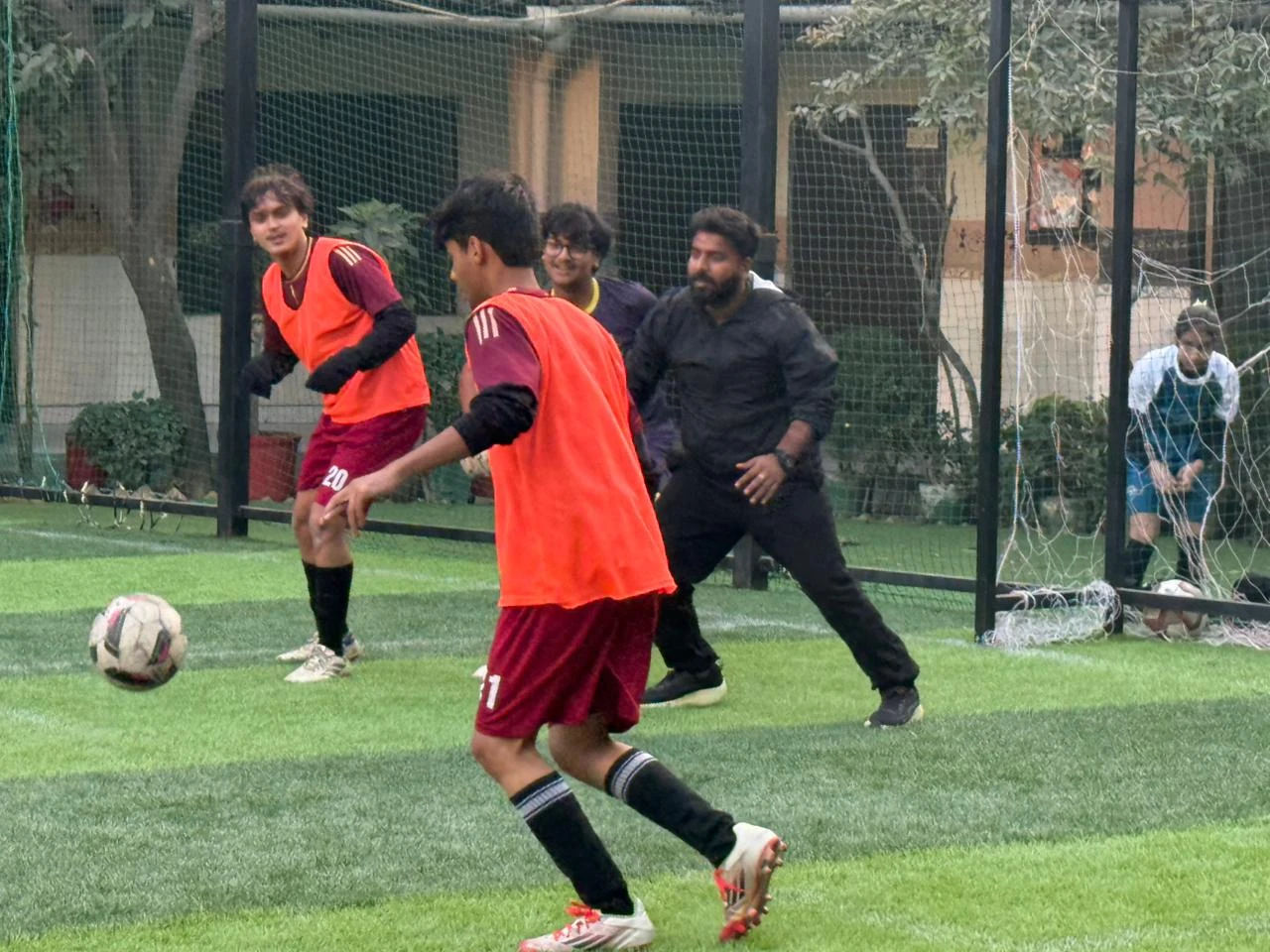 Youth football tournament