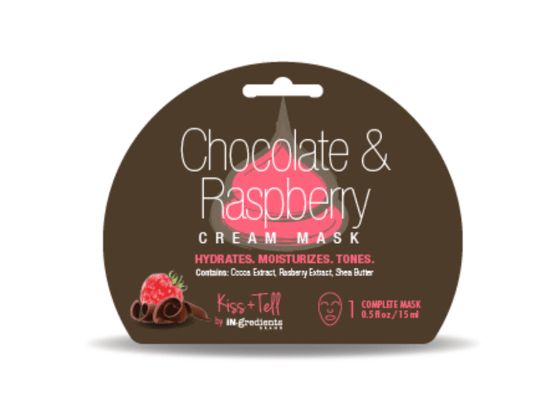 Masque bar in.gredients brand chocolate & raspberry cream mask - 1 mask