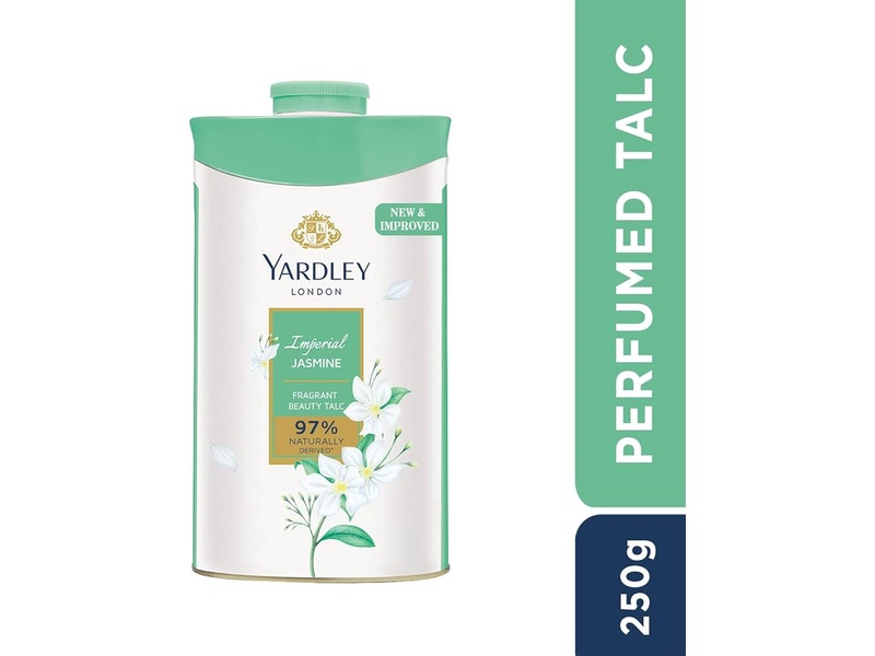 YARDLEY BODY PERFUMED TALC JASMINE FOR WOMEN 250GM(0608)