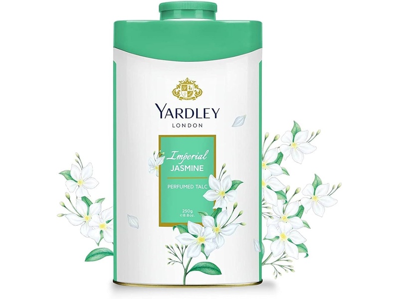 YARDLEY BODY PERFUMED TALC JASMINE FOR WOMEN 250GM(0608)