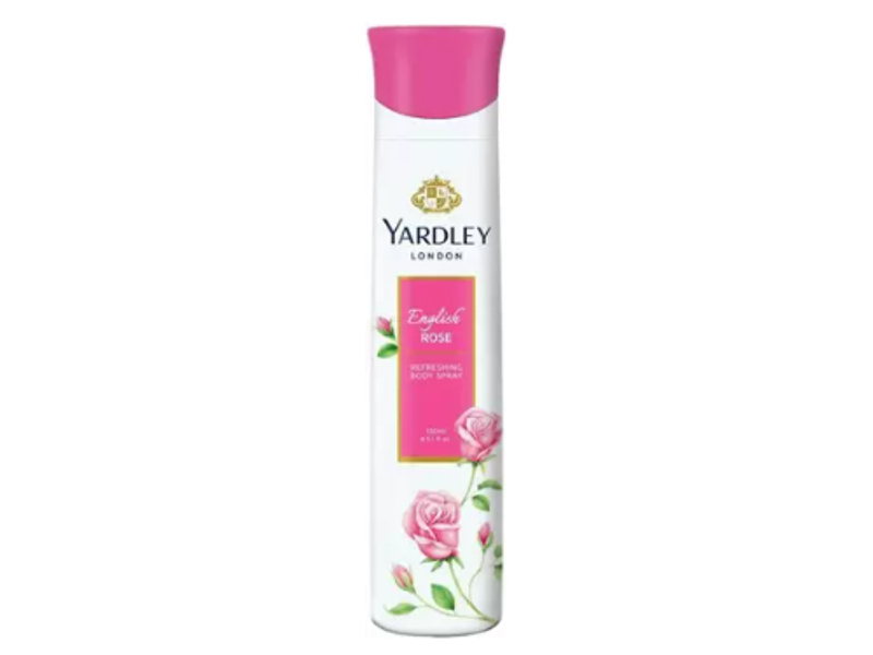 YARDLEY BODY SPRAY ENGLISH ROSE FOR WOMEN 150ML (7924)