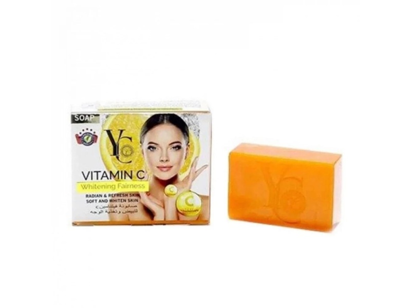 Yc whitening fairness soap with vitamin c 100mg