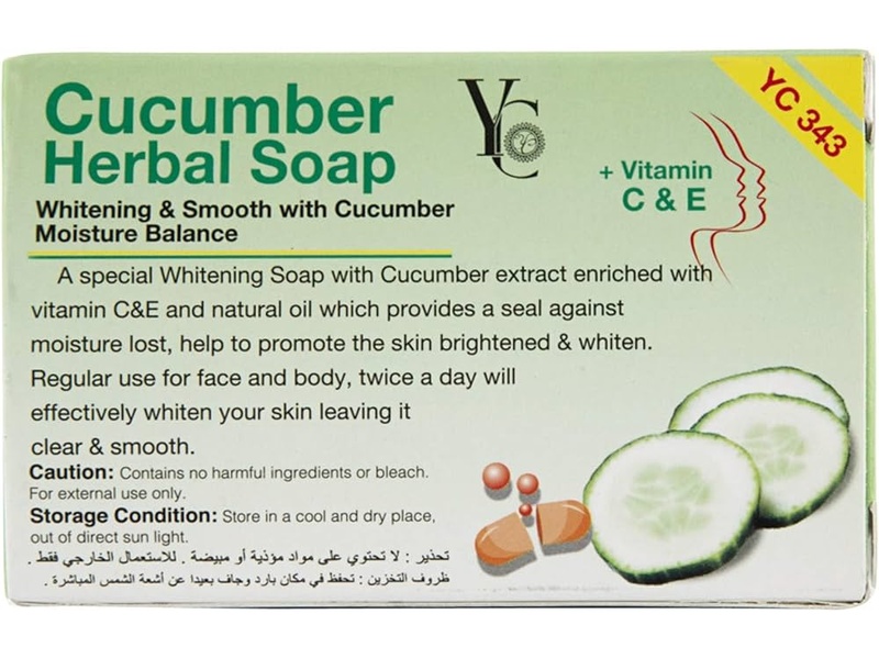 Yc soap bar with cucumber 100mg