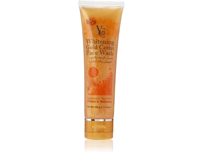 Yc face wash whitening gold caviar 100ml