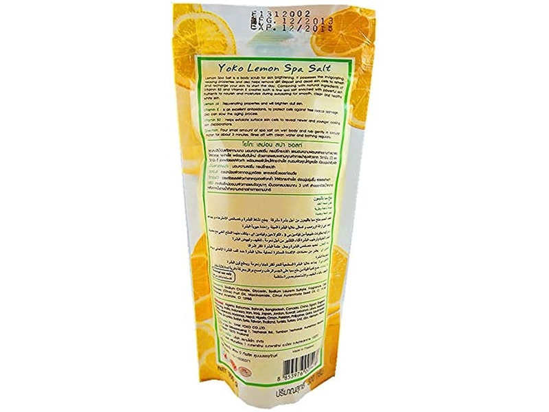 YOKO SPA SALT 300GM LEMON