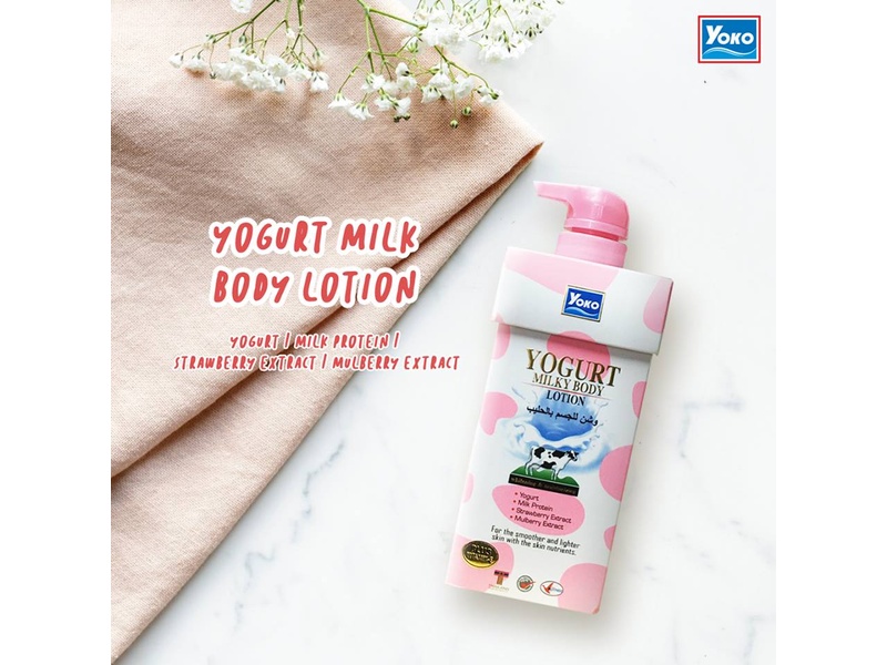 YOKO BODY LOTION 400ML MILK & YOGURT