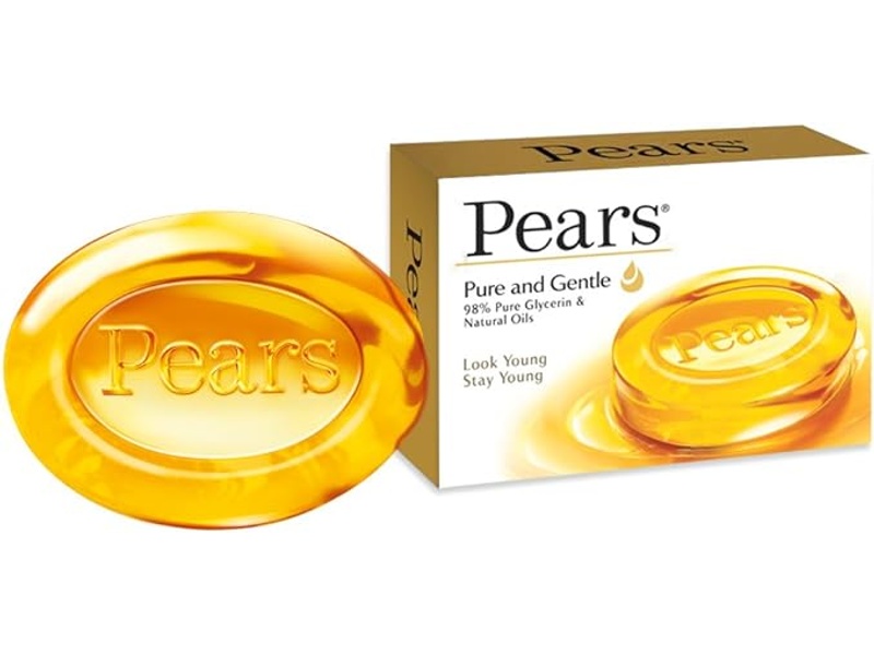 Pears soap bar pure & gentle 125 gm x 4