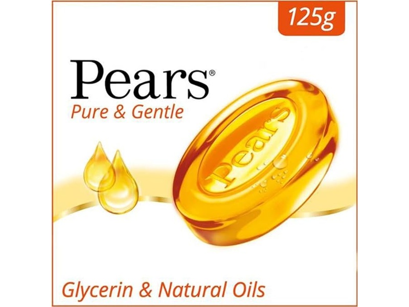 Pears soap bar pure & gentle 125 gm x 4