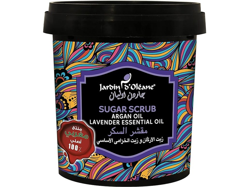 Jardin oleane sugar scrub argan oil and lavender essential oil - 600g