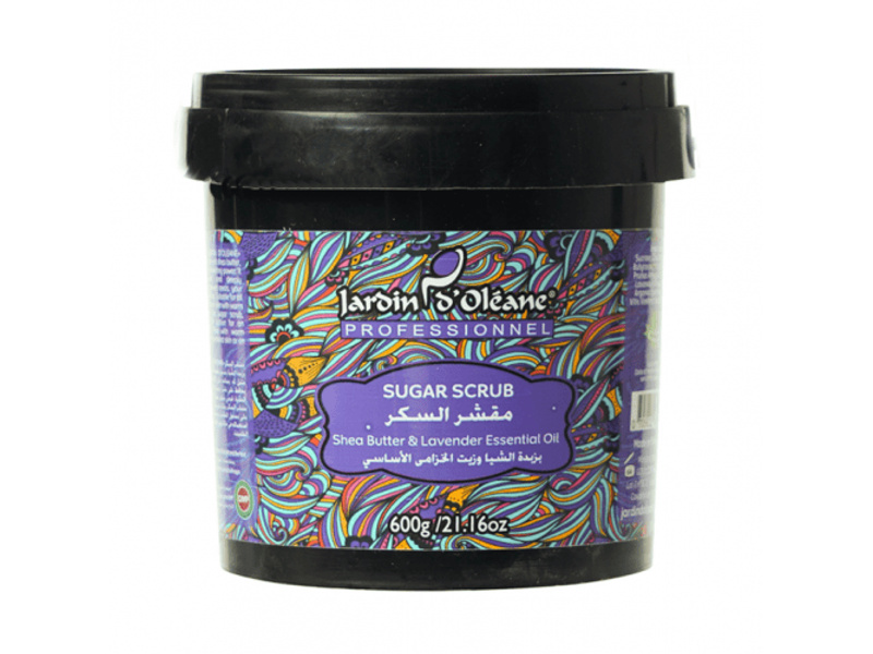 Jardin oleane sugar scrub argan oil and lavender essential oil - 600g