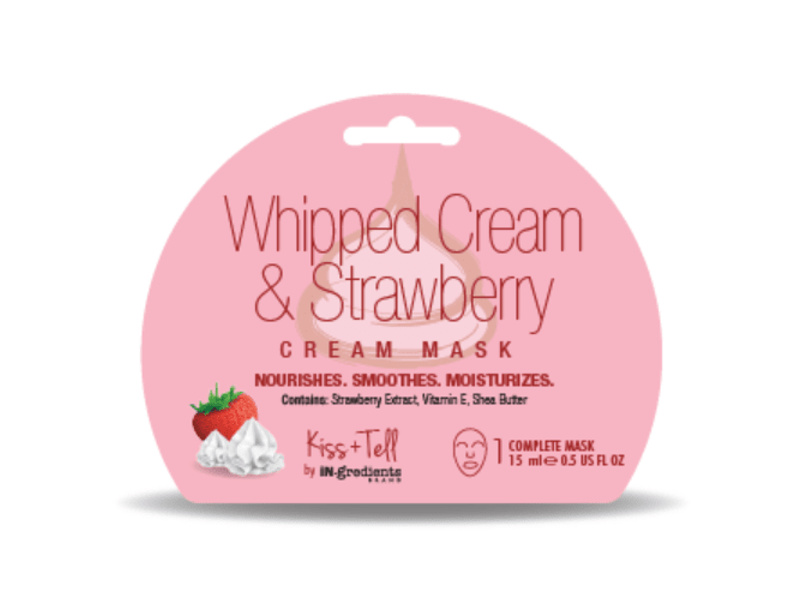 Masque Bar iN.gredients Brand Whipped Cream & Strawberry Cream Mask - 1 Mask