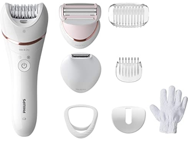 Philips epilator 8000 8 accessories legs and body bre720-01