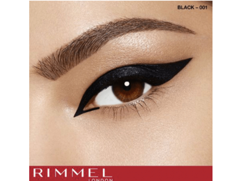 Rimmel london scandaleyes waterproof eyeliner - black