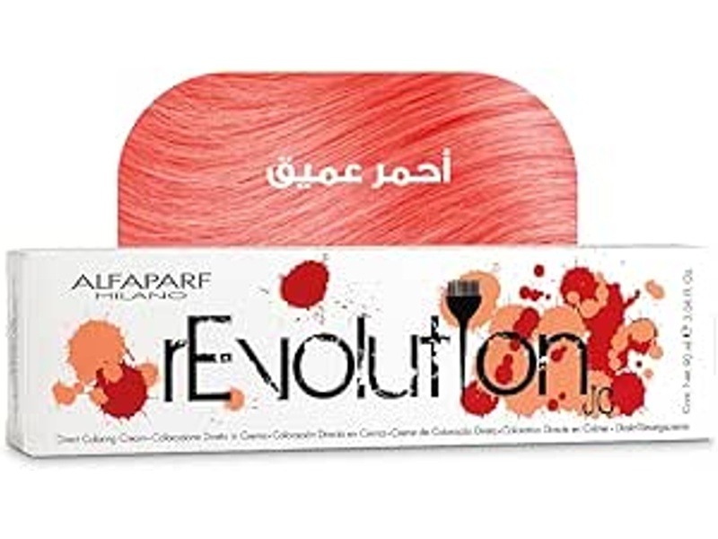 Revolution hair color 90 ml deep red