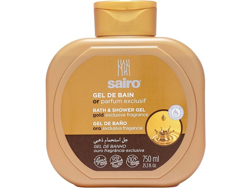 Sairo shower gel 750 ml gold