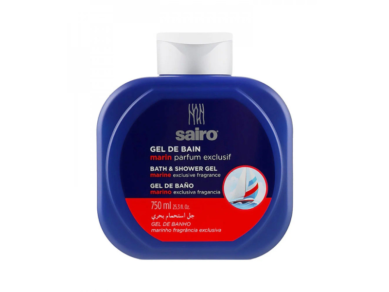 SAIRO SHOWER GEL  750 ML  MARINE