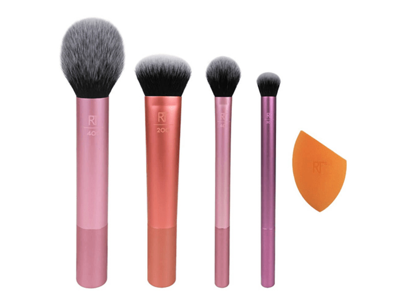 Real techniques by samantha chapman everyday essentials brush set - 5 pieces