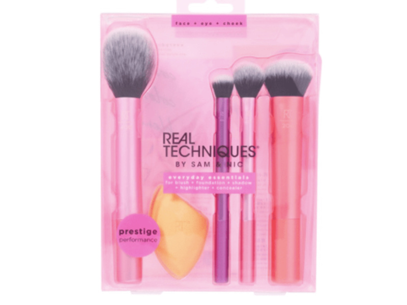 Real techniques by samantha chapman everyday essentials brush set - 5 pieces