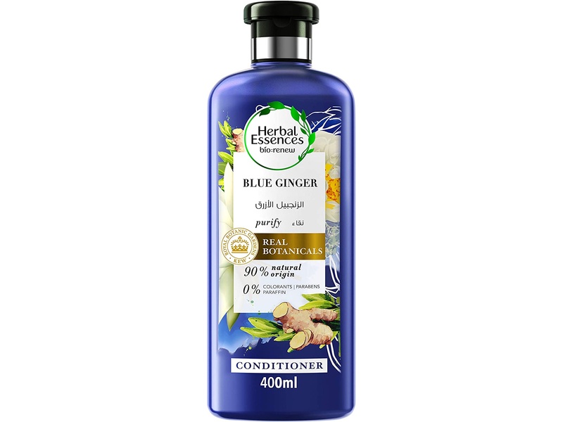 HERBAL ESSENCES BIO RENEW BLUE GINGER  CONDITIONER 400 ML PURIFY