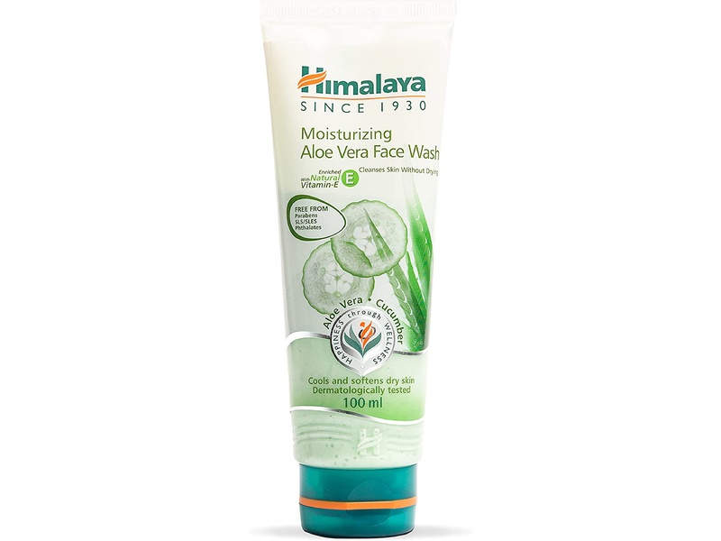 Himalaya face wash 150 ml moisturizing aloe veera cucumber