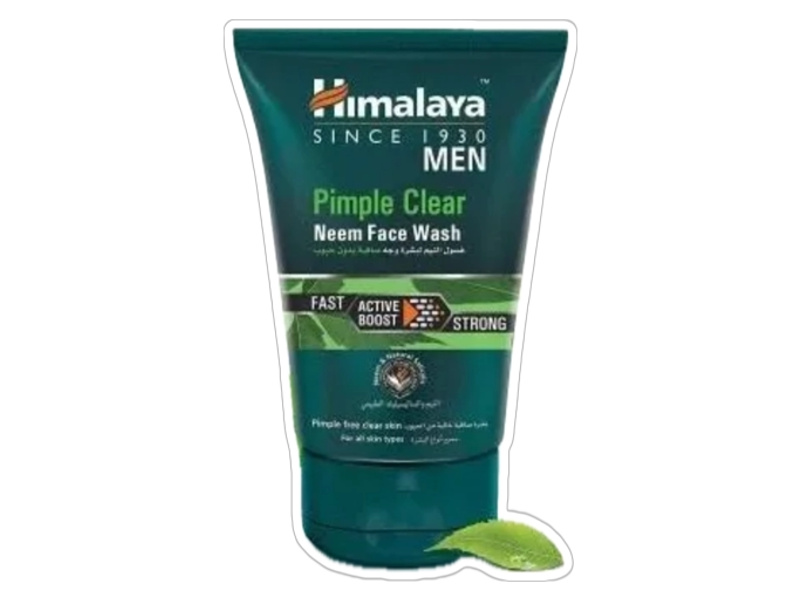 HIMALAYA FACE WASH MEN 100 ML PIMPLE CLEAR NEEM