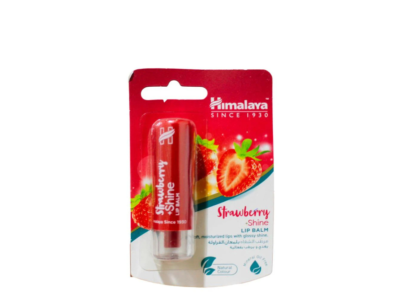 HIMALAYA STRAWBERRY SHINE LIP BALM 4.5G