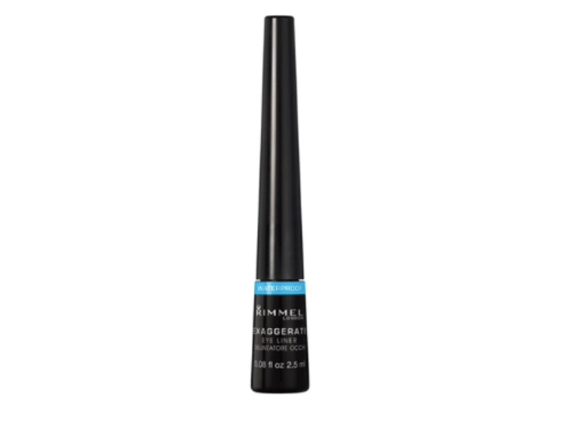 Rimmel london exaggerate waterproof liquid eye liner - black