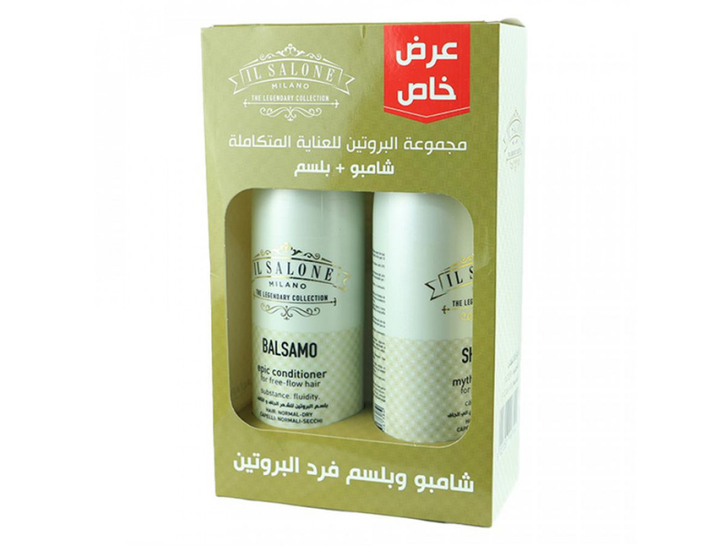 Il salone detox shampoo + conditioner 500 ml charcoal (promotion pack)