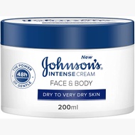 Johnson's intense cream 200 ml for dry to very dry skin