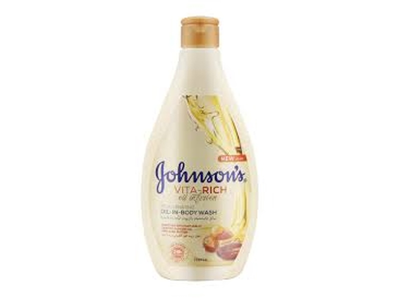 Johnson's shower gel vita-rich 250 ml almond oil & shea butter