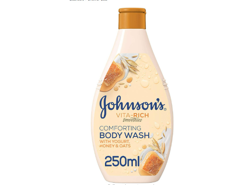 JOHNSON'S SHOWER GEL VITA-RICH 250 ML YOGURT&HONEY&OATS