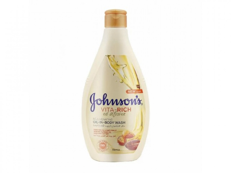 Johnson's shower gel vita-rich 400 ml almond oil & shea butter