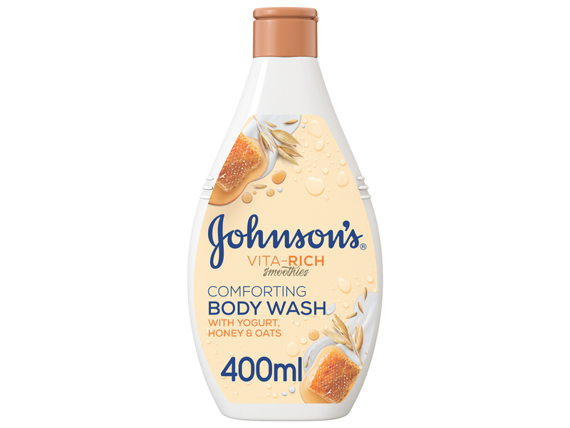 Johnson's shower gel vita-rich 400 ml yogurt&honey&oats